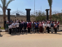 نائب رئيس جامعة بنها يتفقد استعدادات كلية علوم الرياضة لاستقبال العام الدراسي الجديد