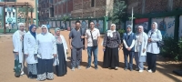 فى إطار دورها المجتمعي : جامعة بنها تنظم قافلة طبية لطلاب مدرسة عاطف الجبالي بزاوية بلتان بطوخ